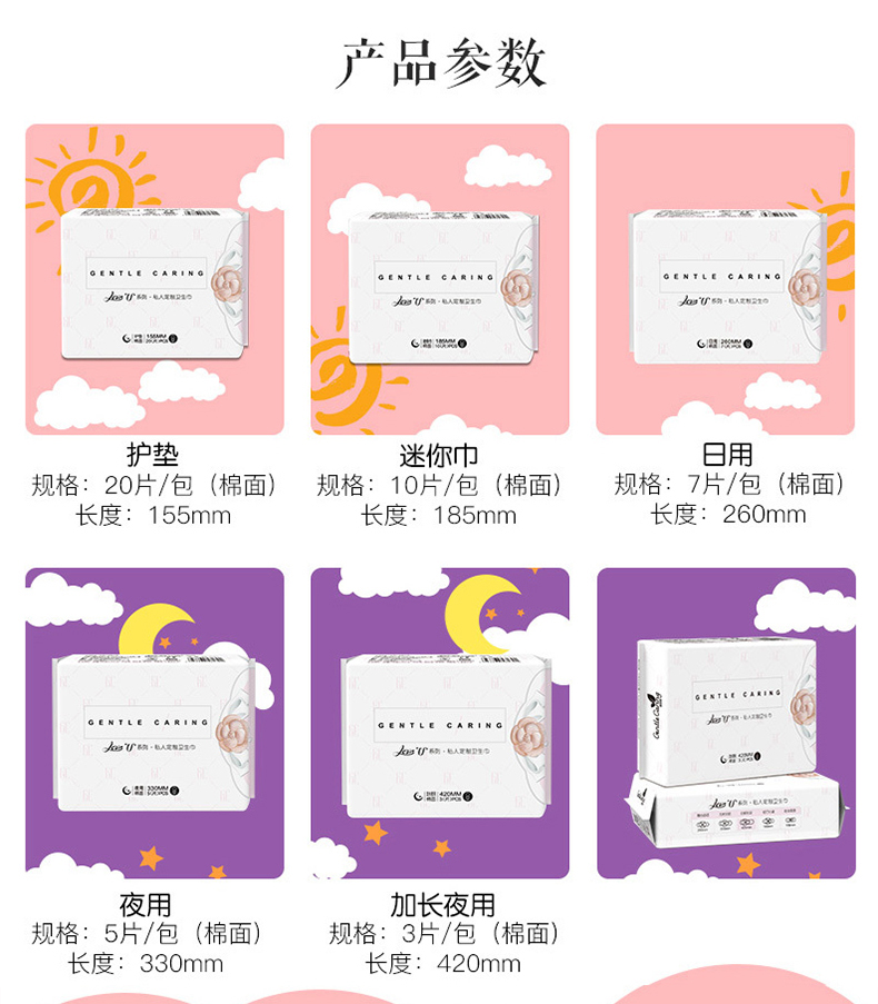 粉色背景卫生巾详情页_06